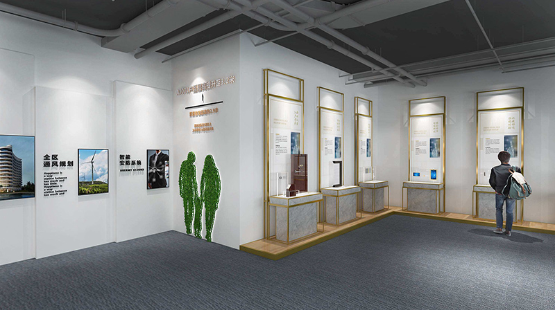 企业文化展厅设计中参观路线规划也有技巧